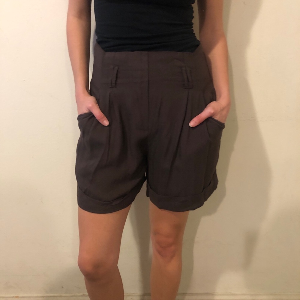 High waisted shorts